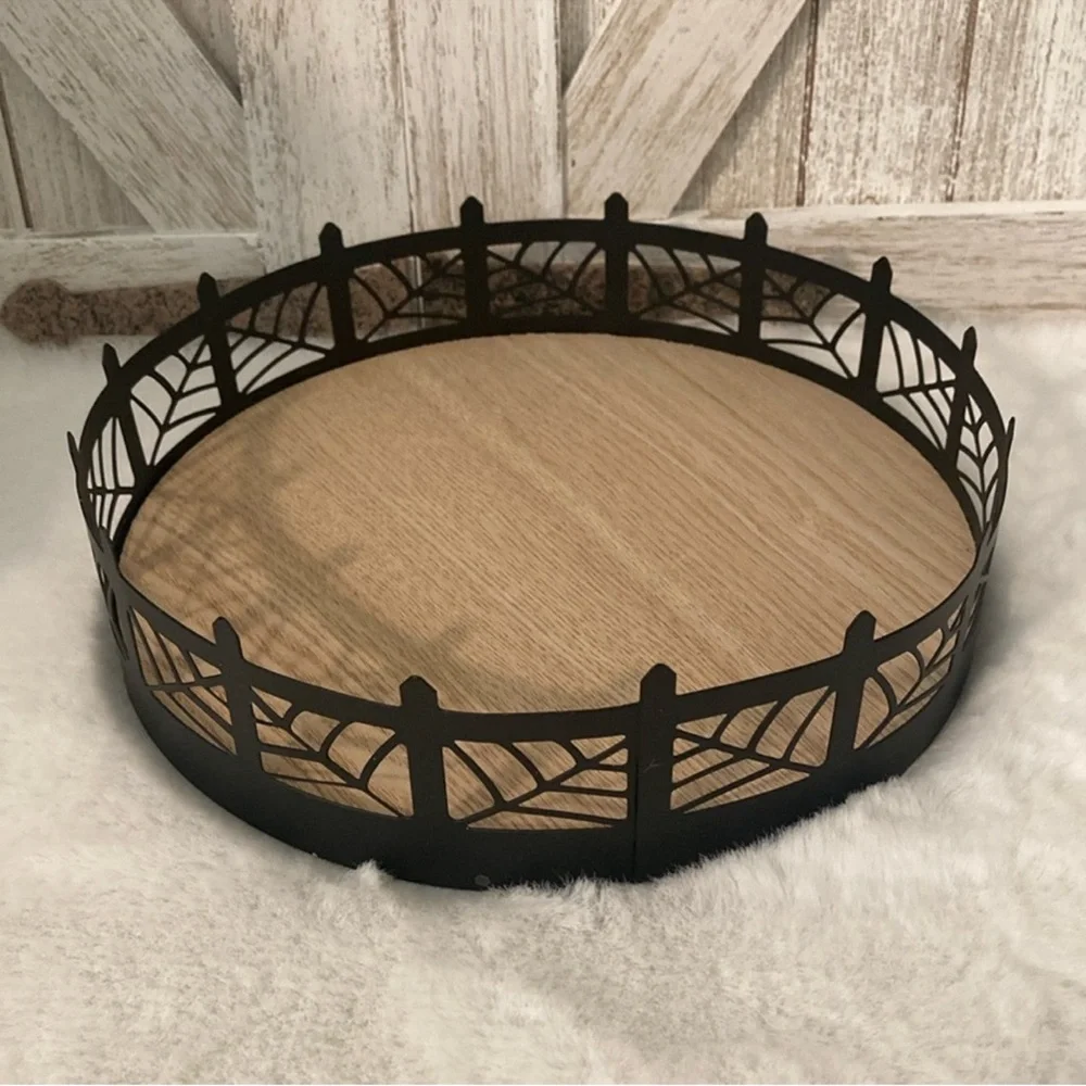 Target BP 2022 Halloween Spiderweb Tray